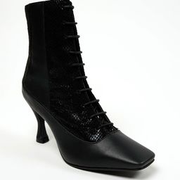 Theater Women Textured Kitten Heels Regular Boots-image-67