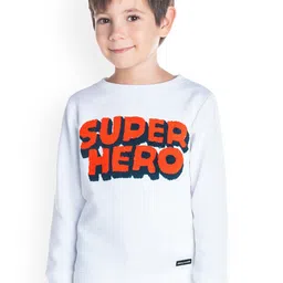 Cherry Crumble Kids White Printed Sweatshirt-picture-28