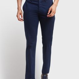 ColorPlus Men Regular Fit Mid-Rise Trousers-image-89