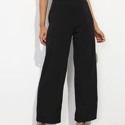 DressBerry Women Elevated Basics Parallel Trousers-image-84