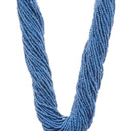 Bamboo Tree Jewels Blue Metal Handcrafted Necklace-image-85