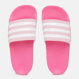 ADIDAS Kids Adilette Shower Striped Sliders-11