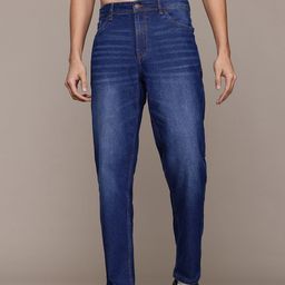 The Roadster Lifestyle Co. Men Straight Fit Light Fade Stretchable Jeans-image-58