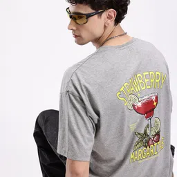 Kook N Keech Oversized Fit Graphic Printed Pure Cotton T-shirt-picture-45