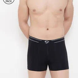 C9 AIRWEAR Men Pack of 3 Black Solid Seamless Trunks P602_BLK-image-15