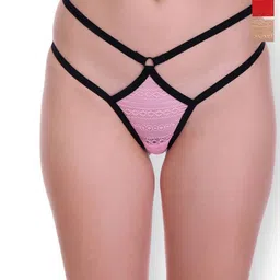 SELFCARE Women Pack Of 3 Mid-Rise  Thong Panties - SN2661-picture-28