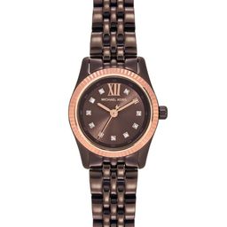 Michael Kors Women Lexington Embellished Analogue Watch MK4844I-image-88