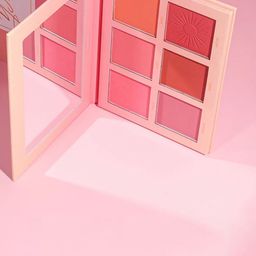 NY9 HUDA Cosmetic Touch 6 Color Blush Palette - Shade - 02-29