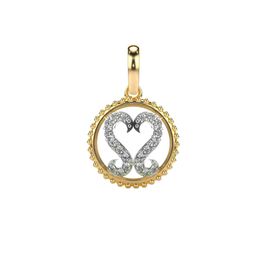 VALANOVA Women 925 Sterling Silver Diamond Pendant-image-13