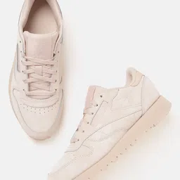 Reebok Classic Women Perforated Classic Leather Running Shoes-picture-43