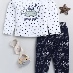 Moms Love Infants Girls Printed Pure Cotton Clothing Set-image-98
