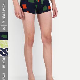 MERLOT Men Pack Of 3 Intelli-Fresh & Ultra-Soft Trunks-15