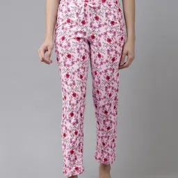 Van Heusen Women LNG12 Allover Print Functional Pocket Ultra Soft Lounge Pants-image-72