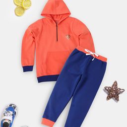 Here&Now X Game Begins Boys Hooded Sweatshirt With Joggers-image-14