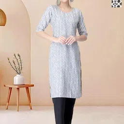 Moda Rapido Pack of 2 Printed Straight Kurta with Trousers-picture-46