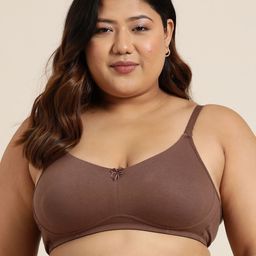Sztori Plus Size Full Coverage Seamless T-shirt Bra-7