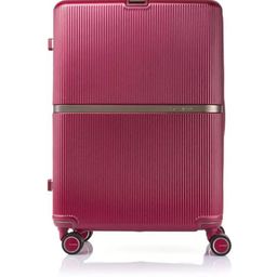 Samsonite Red Textured Hard-Sided Large Trolley Suitcase-16