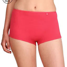 Jockey Women Pack of 2 Solid Low-Rise Boy Shorts SS04-0105-image-36