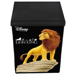 Kuber Industries Unisex Black Printed Disney Foldable Multi-Utility Sustainable Storage Cubes With Handle image 4