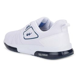 Campus Men White Mesh Running Shoes image 4
