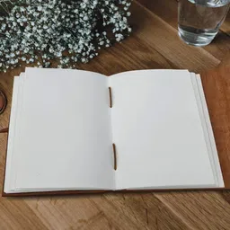 SWISS HORN Self-Design Leather Diary with Closure image 4