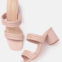 Nautica Open-Toe Block Heels image 3