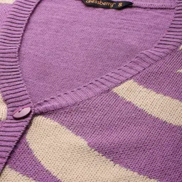 DressBerry Abstract Front-Open Sweater image 2