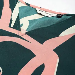 Ethnovog Printed Kurta with Trousers & With Dupatta image 5