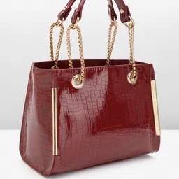 Mast & Harbour Textured Structured Handheld Bag image 4