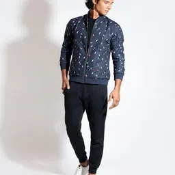 VIVEK KARUNAKARAN Men Bomber Jacket-20