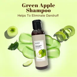 Richfeel Set Of 2 Green Apple Shampoo 100 ml image 2