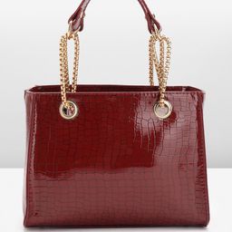 Mast & Harbour Textured Structured Handheld Bag image 2