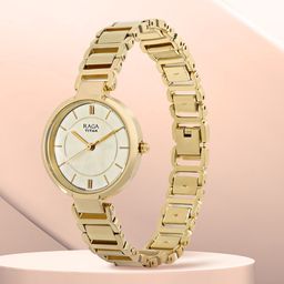 Titan Women Cream-Coloured Analogue Watch NM2608YM01-image-70