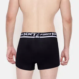 Force NXT Men Pack of 2 Solid Assorted Trunks MNFF-133-PO2-PCOAT-BLK image 5