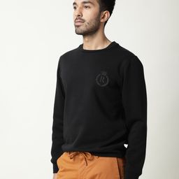 RARE RABBIT Men Elle Slim Fit Solid Sweatshirt-image-33