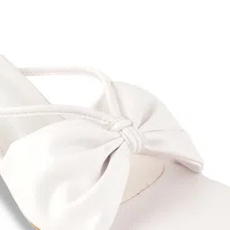 Mast & Harbour Embellished Block Mules with Bows image 3