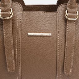 French Connection Textured Structured Handheld Bag image 3