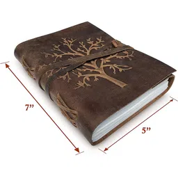 SWISS HORN Self-Design Leather Diary with Closure image 5