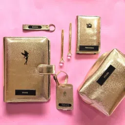 Shimmery Gold Women Travel Hamper-picture-29