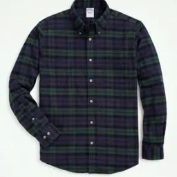 Flannel PBD Collar Black Watch Shirt-image-20