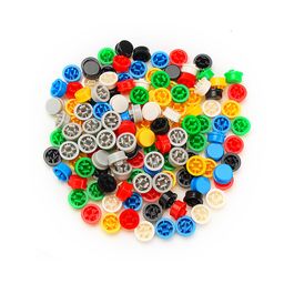 12x12x7.3 mm Round Cap for Square tactile Switch – Red (10 Pcs.) image 2