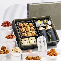 Royal Bhaiya Bhabhi Rakhi And Feast Hamper-image-71