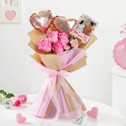 Personalized Fridge Magnet Valentine's Day Bouquet-image-73