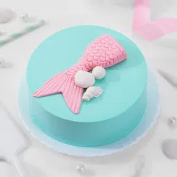 Pastel Dreams Mermaid Cake-image-99
