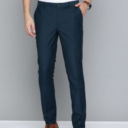 Indian Terrain Men Urban Tapered Fit Formal Trousers-image-7