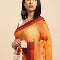 HERE&NOW Pure Georgette Saree-39