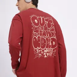 glitchez Oversized Bubble Typography Snazz T-Shirt-picture-5