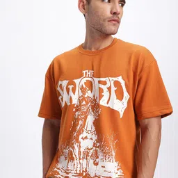 glitchez Humor Hustle Printed Oversized T-shirt-picture-23