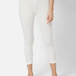 BODYCARE INSIDER Women White Solid Cotton Thermal Bottoms-picture-51