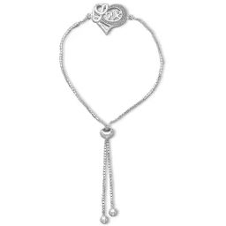 Taraash Love 92.5 Sterling Silver Bracelet-image-18